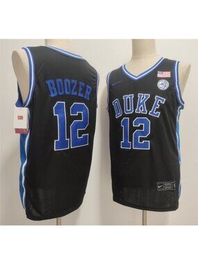 Cameron Boozer Black Stitched Jersey